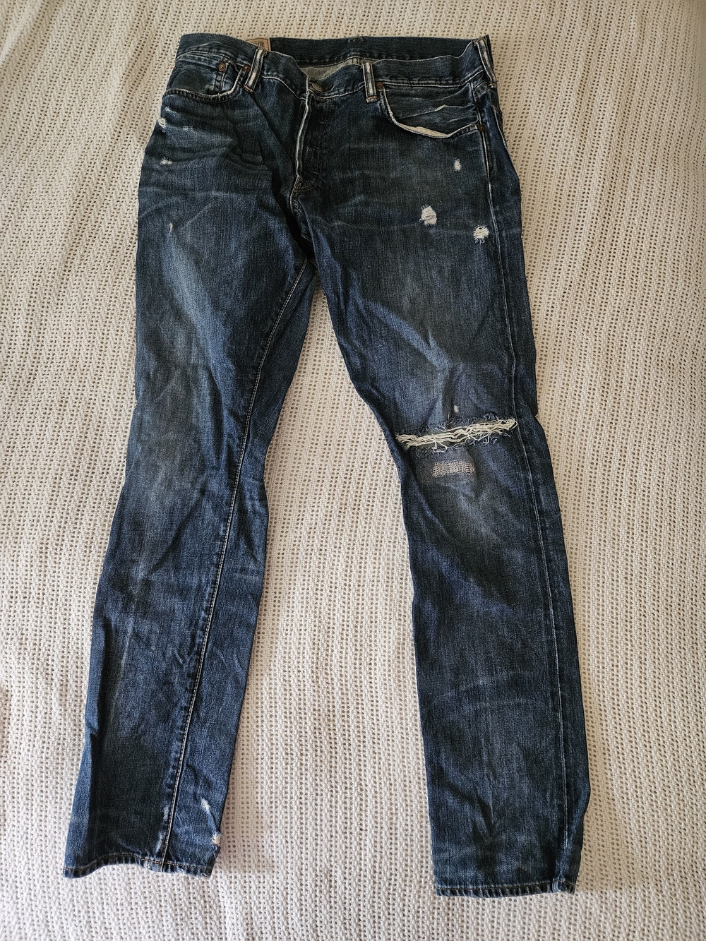 Polo by Ralph Lauren Dark Blue Slim Straight Jeans